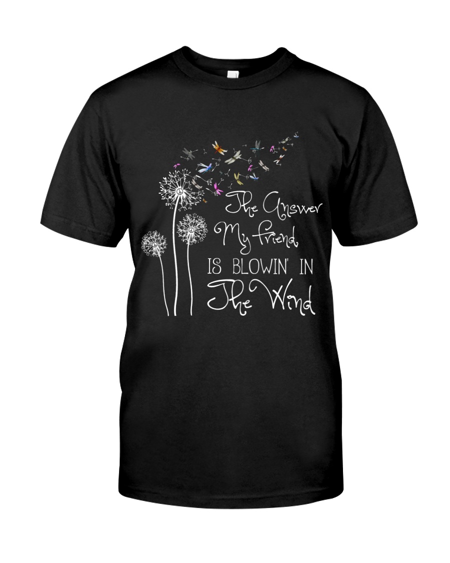 Blowin' In The Wind Tee in Black